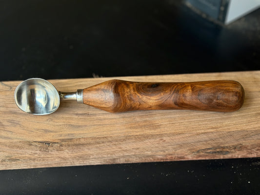 Handmade wood Ice cream scoop