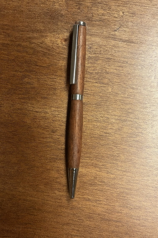 Handmade black walnut wood pen