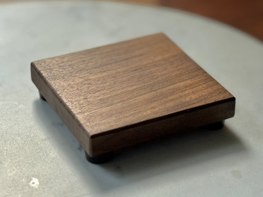Black walnut wood coasters(set of 4)