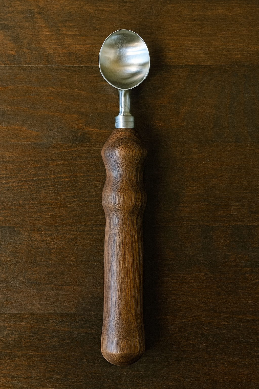 Handmade wood Ice cream scoop