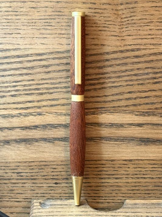 Handmade Sapele wood pen