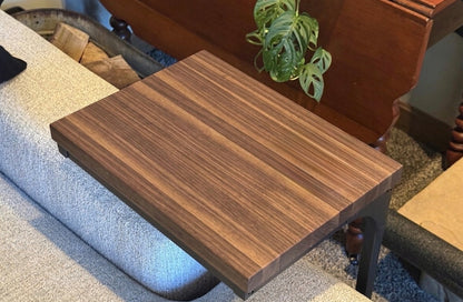 C shaped end table