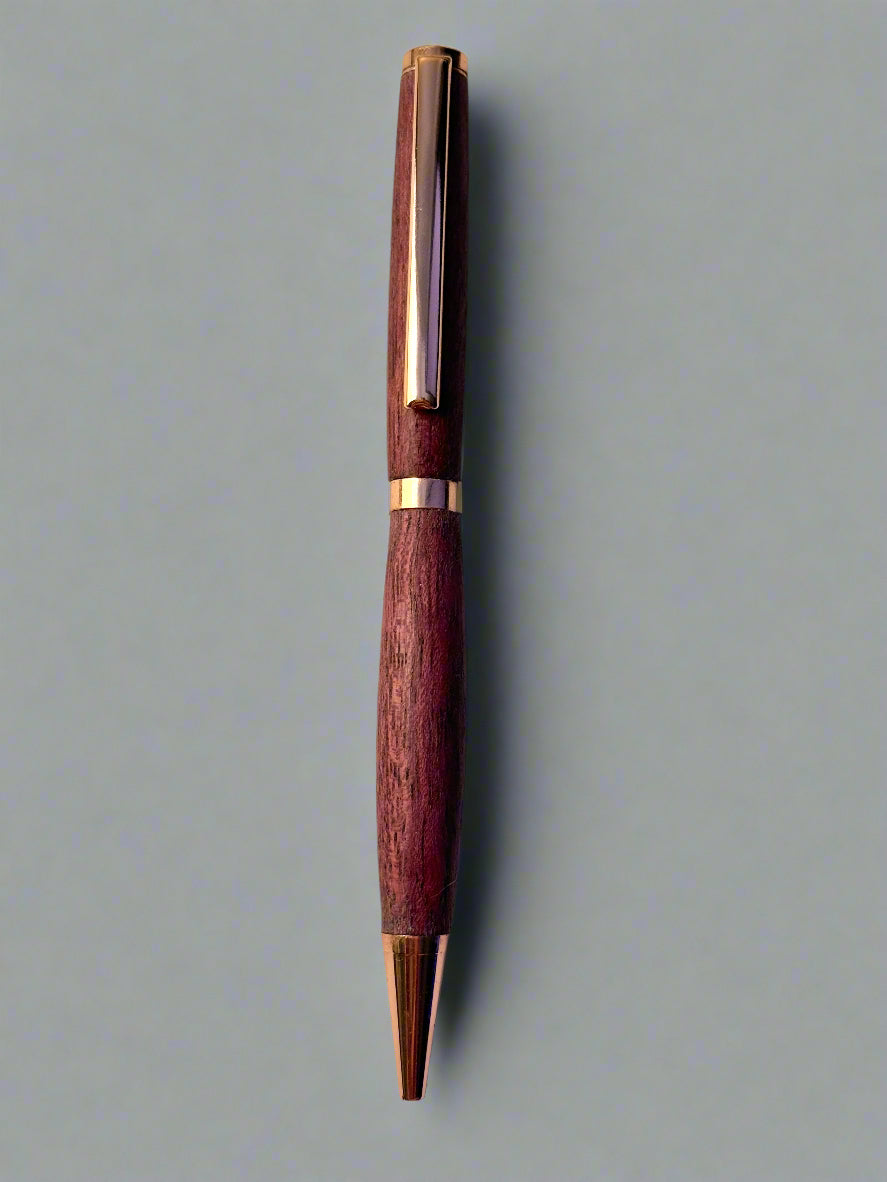 Handmade purple heart wood pen