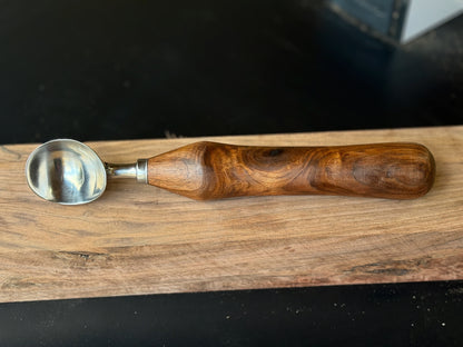 Handmade wood Ice cream scoop